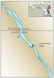 Map redrawn from a U.S. Geological Survey map.